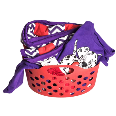 Purple Dalmatian Valentine Girl's Gift Set