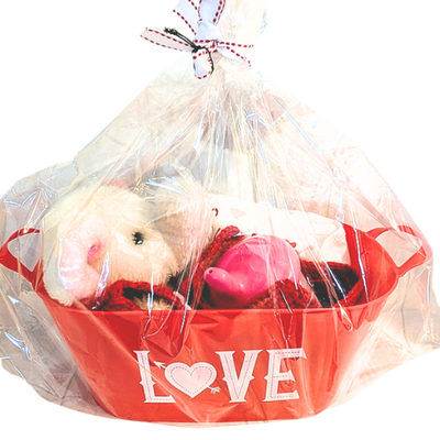 Girl's Valentine Gift Basket