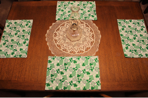 Saint Patrick's Placemats (set of 4) Saint Patrick's Placemats (set of 4)