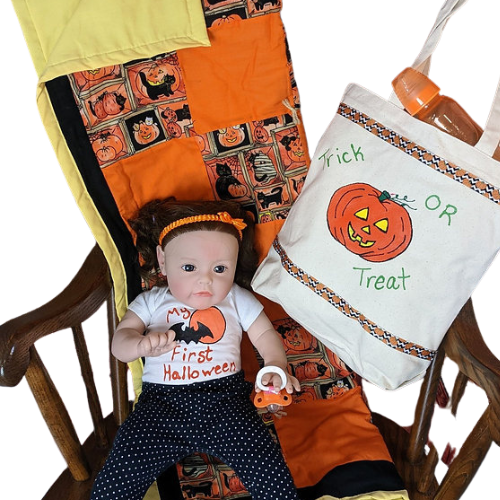 Baby Girl's First Halloween Gift Set