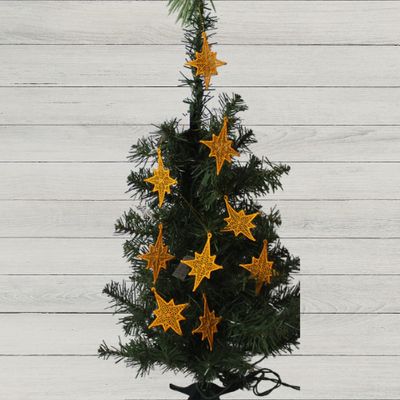 Star Lace Embroidered Ornament