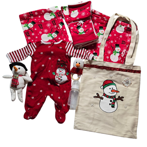 Snowman Baby Gift Set