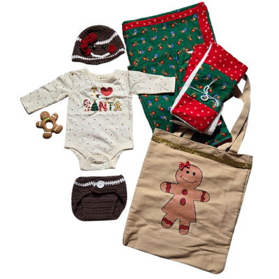 Gingerbread Girl Christmas Gift Set