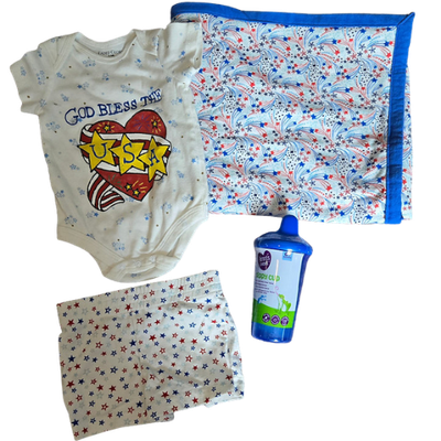 Independence Baby Gift Basket