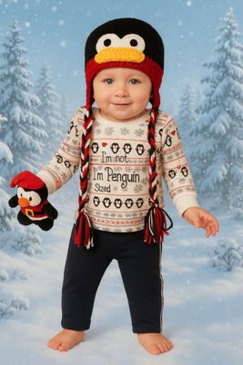 Penguin Toddler Gift Basket