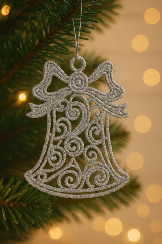 Bell Lace Embroidered Ornament