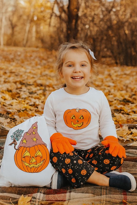 Girl's Halloween Outfit Set