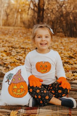Girl's Halloween Outfit Set