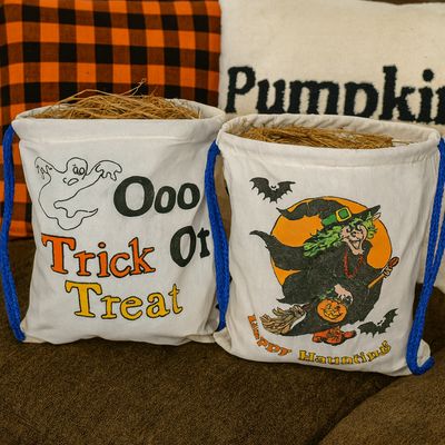 Halloween Drawstring Backpack