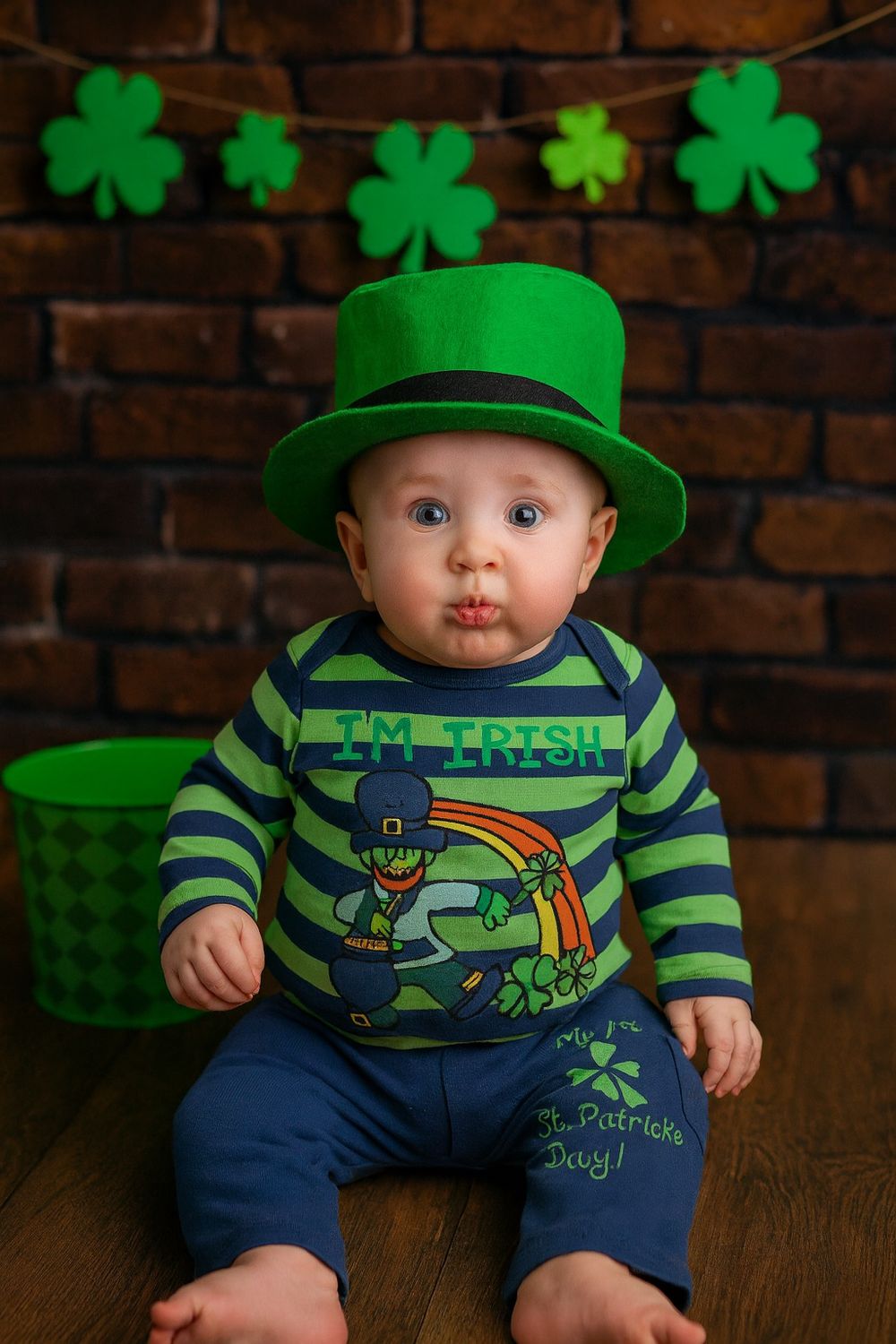 Baby Boy's First St. Patrick's Day Outfit Set
