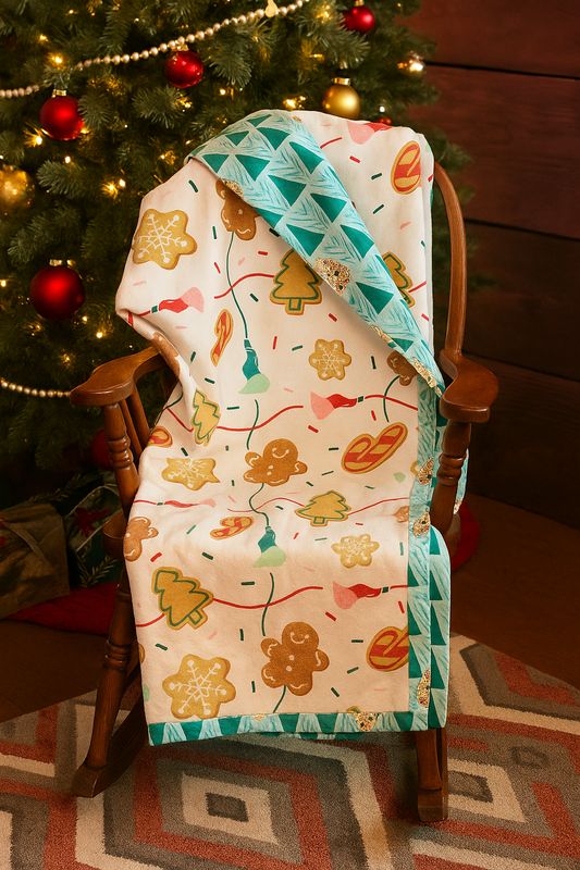 Holiday Cookie Baby Blanket
