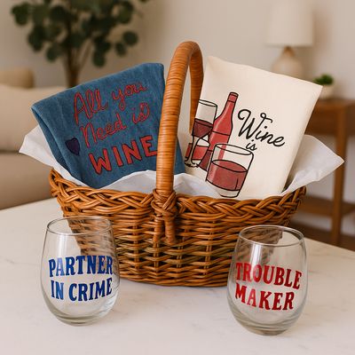Wine Lover Gift Basket