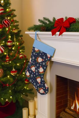 Santa Holiday Stocking Santa Holiday Stocking