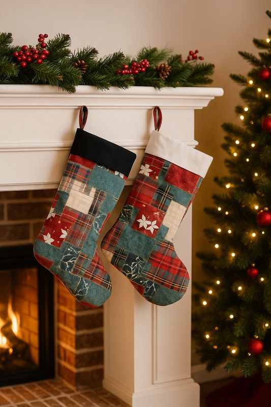 Poinsettia Stocking