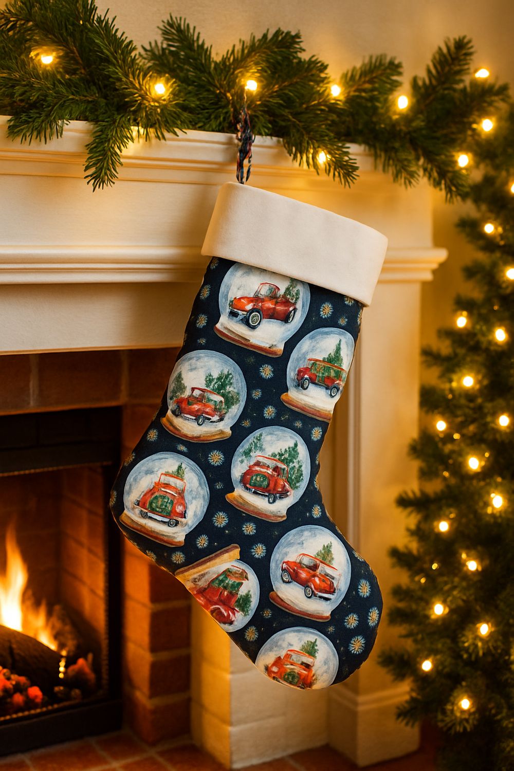 Globe Holiday Stocking