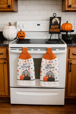 Happy Halloween Kitchen Towel Happy Halloween Kitchen Towel