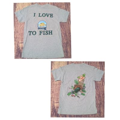 Hand-painted Fishing Men's Shirt