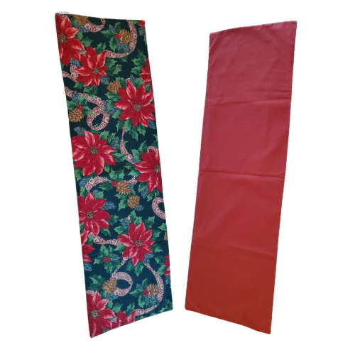 Poinsettia Red Table Runner