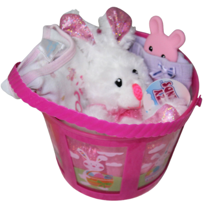 "Hippity Hoppity" Girls Easter Gift Basket