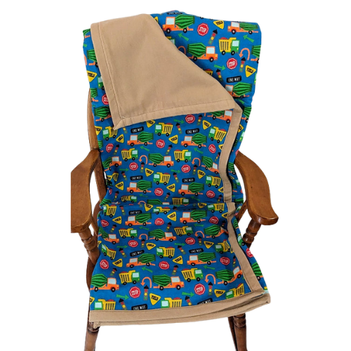 Road Work Baby Blanket