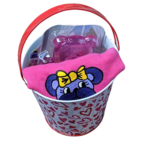 Girl's Bear Valentine Gift Set