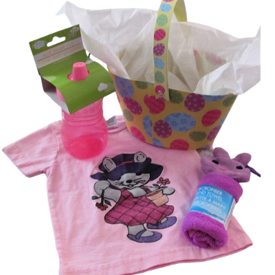Girl's Easter Gift Basket