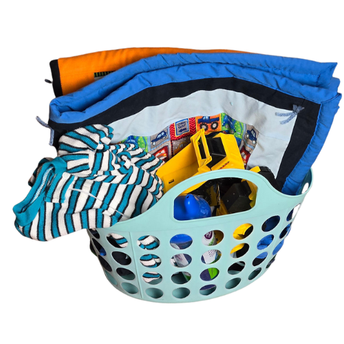 Truck Baby Gift Basket