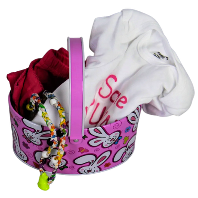 Pink Toddler Easter Gift Basket
