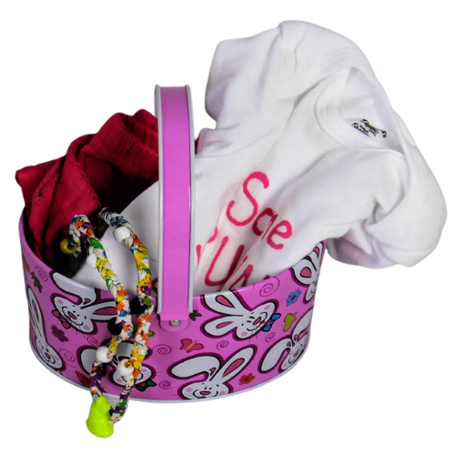 Pink Toddler Easter Gift Basket