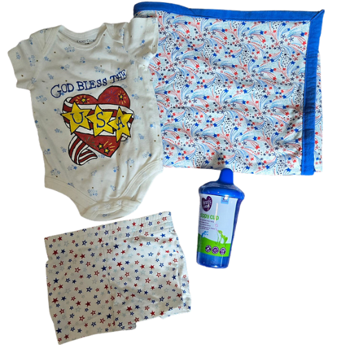 Independence Baby Gift Basket