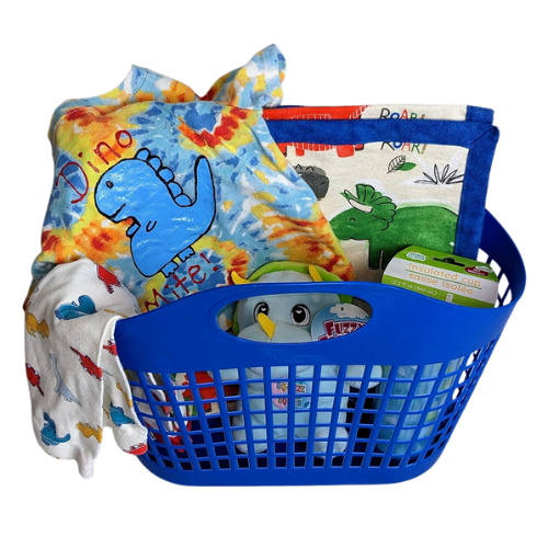 Dino Toddler Gift Basket