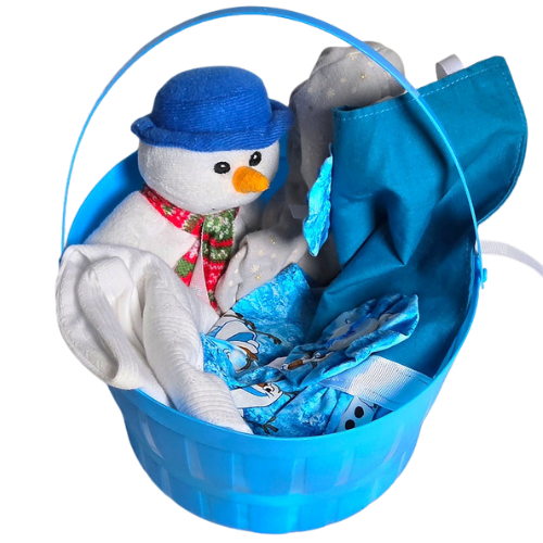Olaf Toddler Girl Gift basket