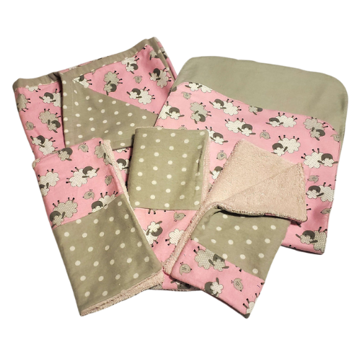 Sheep Baby Changing Set