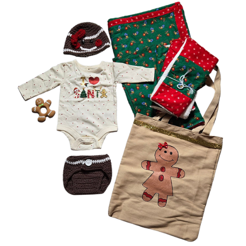 Gingerbread Girl Christmas Gift Set