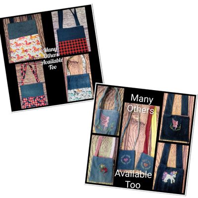 Upcycled & Recycled Denim Purses