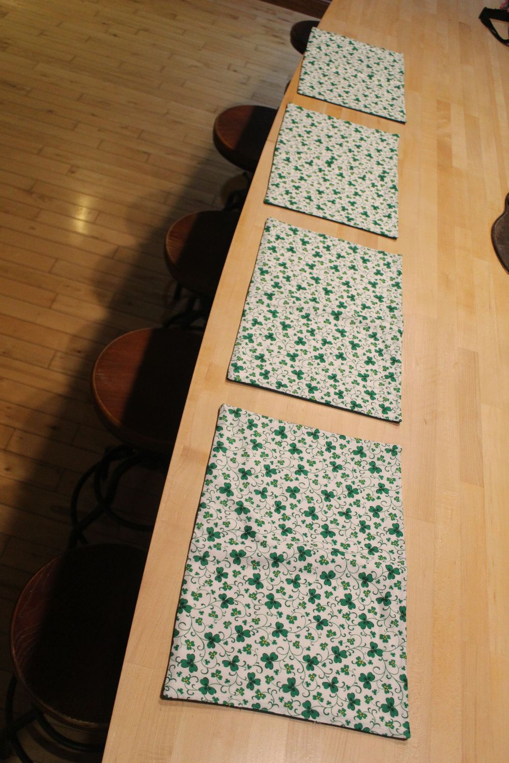 Shamrock Placemats (set of 4)