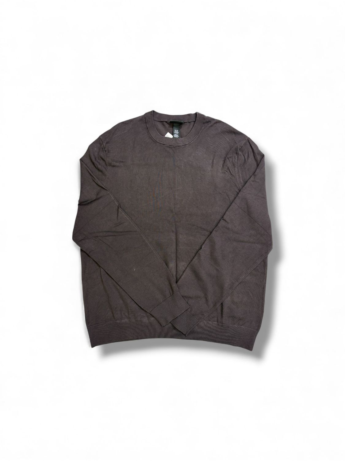 H&amp;M  Dark Brown Regular Fit Sweatshirt