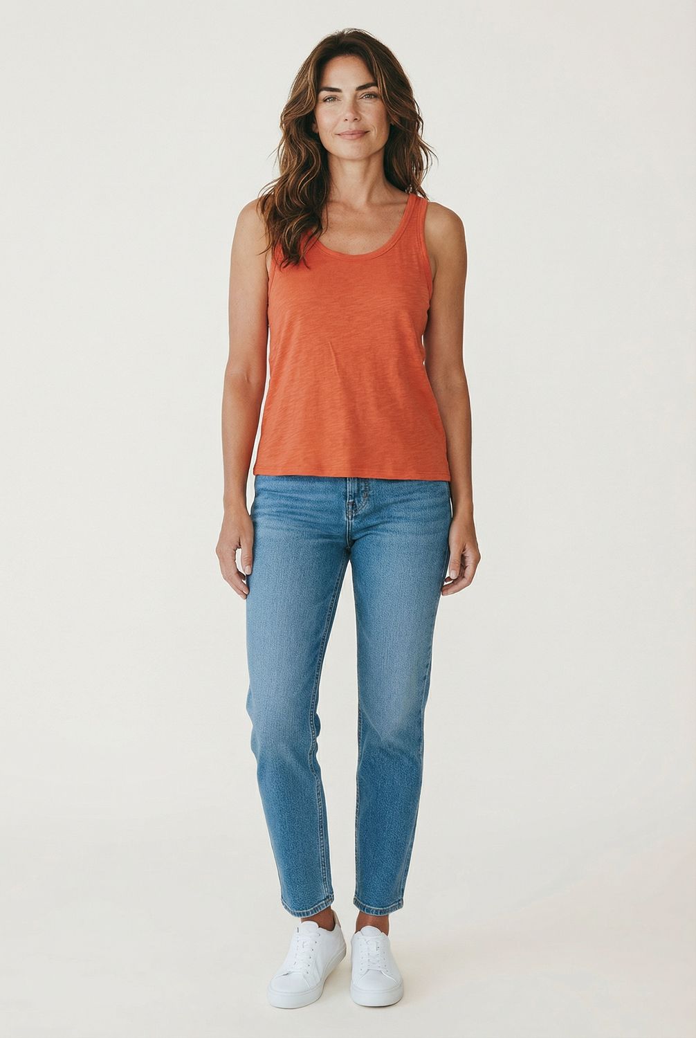 Antonio Melani Orange Tank Top Women’s