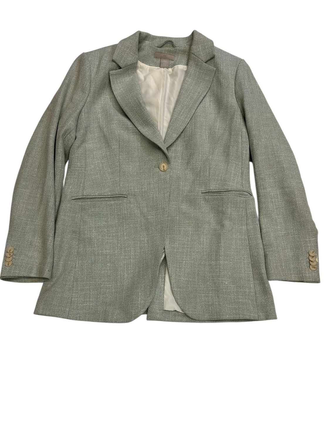 H&amp;M Light Green Blazer Jacket