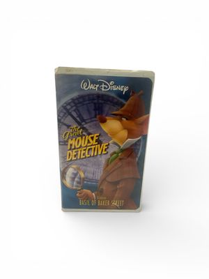 The Great Mouse Detective VHS