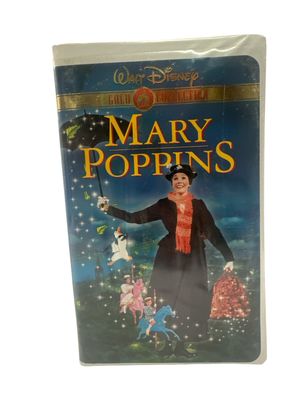 Mary Poppins Gold Classic Collection VHS Tape