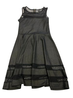 Innovation Sleeveless Scuba Crepe Fit-and-Flare Dress