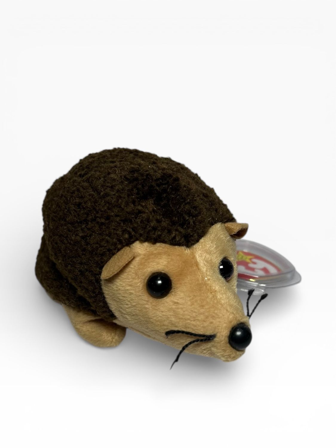 Ty Beanie Baby named Prickles the Hedgehog.