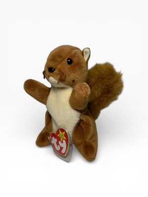 Ty Beanie Baby "Nuts" the Squirrel