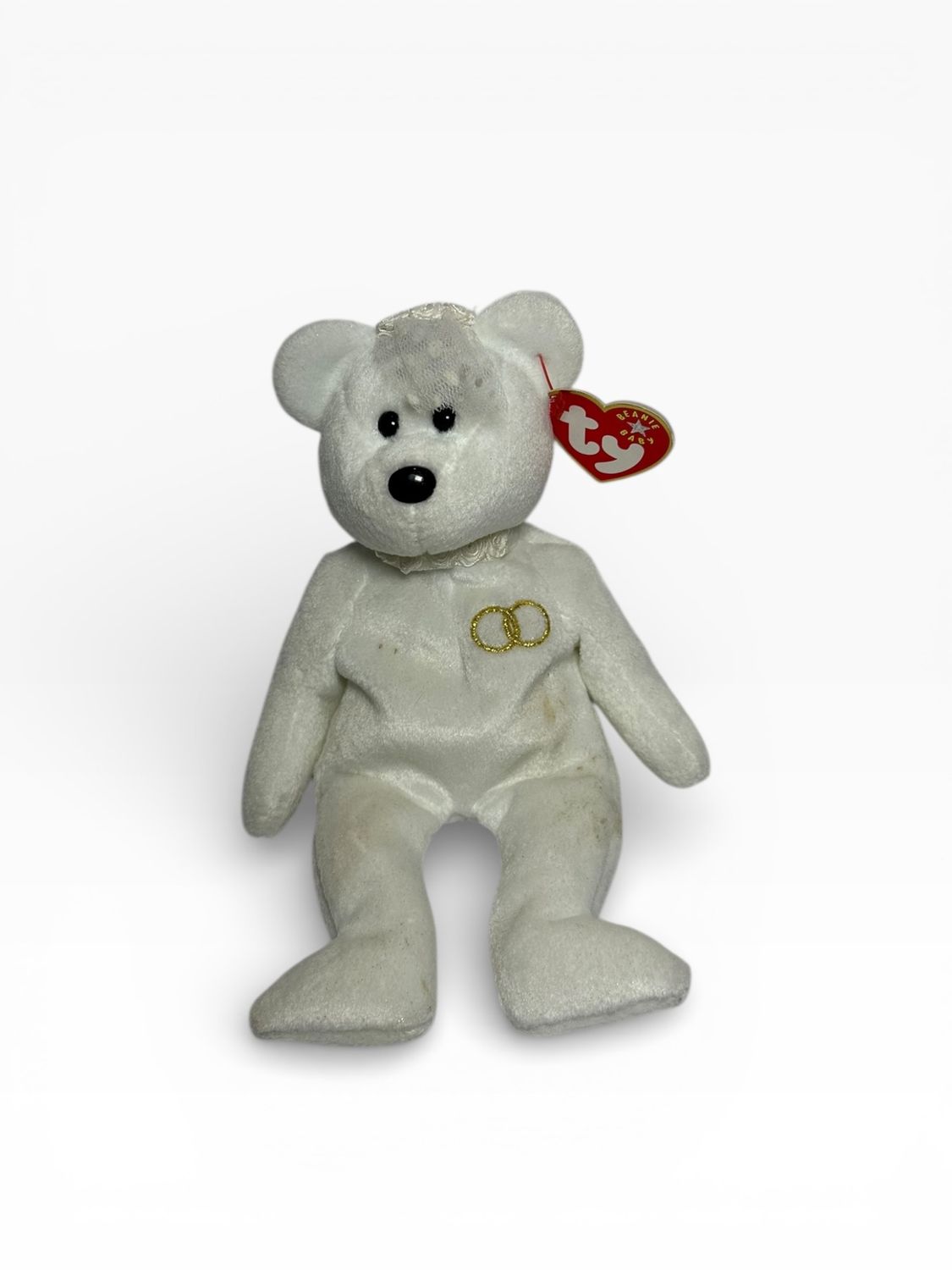 Ty Beanie Baby Mrs. the Bride bear