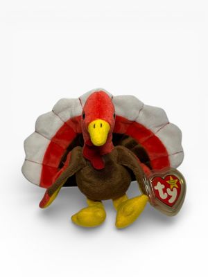 Ty Beanie Baby named Gobbles the Turkey