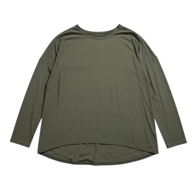 Brown Women’s Long Sleeve Shirt