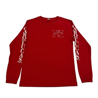Men’s Red Long Sleeve Shirt