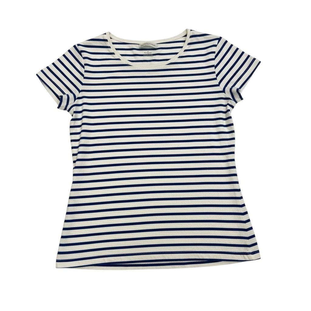 Blue and White Striped T-Shirt