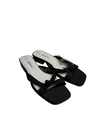 Fanfares Black Dress Sandal